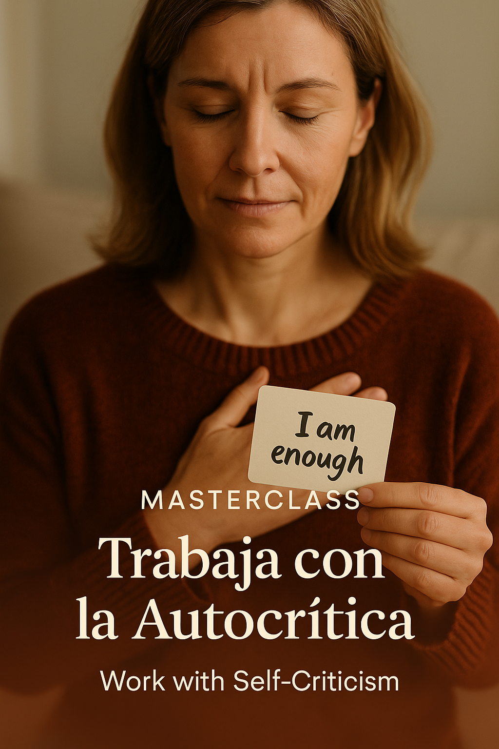 Masterclass individual. Trabaja con la Autocrítica - 17.02.2026